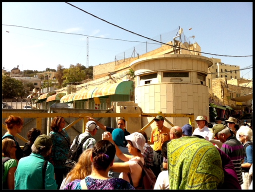 Alternative tourism group in Hebron, 2012